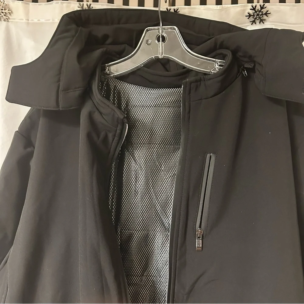Men's‎ Isopho  Black Smart heating Jacket . Size 3xl. Battery not included. - Picture 5 of 11